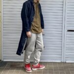 岡山デニム・セルビッジヘンプコットンロング丈ジャケット（ユニセックス）