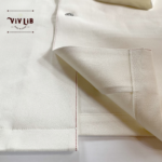 岡山セルビッジホワイトデニム12ozユニセックスロング丈ジャケット