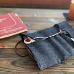 岡山産セルビッジデニム・19oz・ロールペンケース