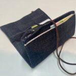 岡山産セルビッジデニム・19oz・ロールペンケース