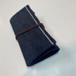 岡山産セルビッジデニム・19oz・ロールペンケース
