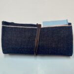 岡山産セルビッジデニム・19oz・ロールペンケース