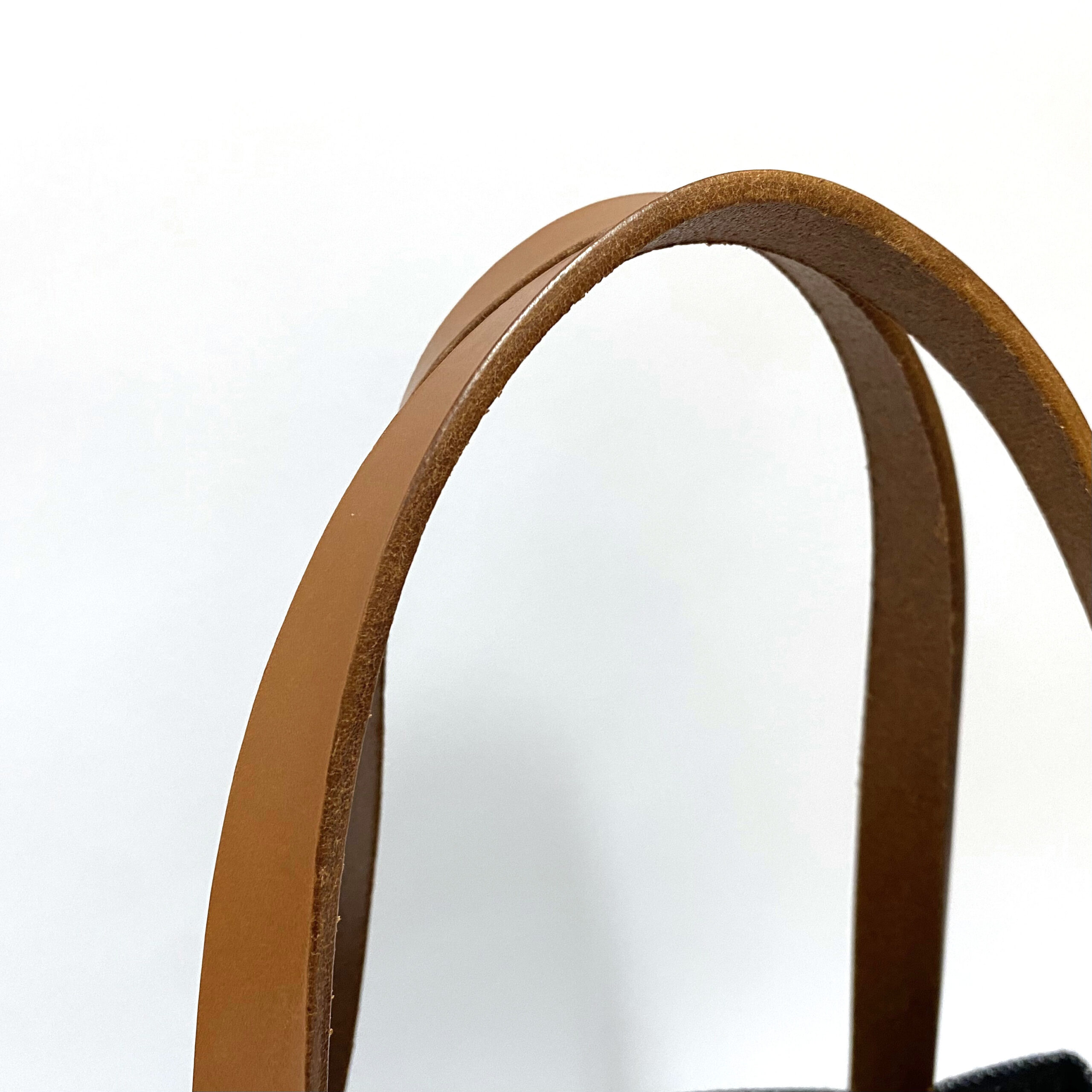 お散歩ミニトート・ヘビーオンスセルビッチ岡山デニム×イタリア本革