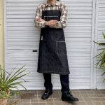 ・19oz・岡山セルビッチヘビーオンスデニム×イタリア本革