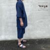 岡山産セルビッジデニム大人用甚平（ユニセックス）・9.5oz・/S〜XL/お祭り、普段着、休日スタイルに。