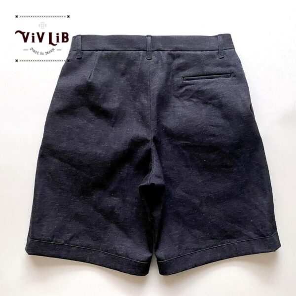 ・9.5oz・クラシックデザインのデニムハーフパンツ｜岡山セルビッチ使用