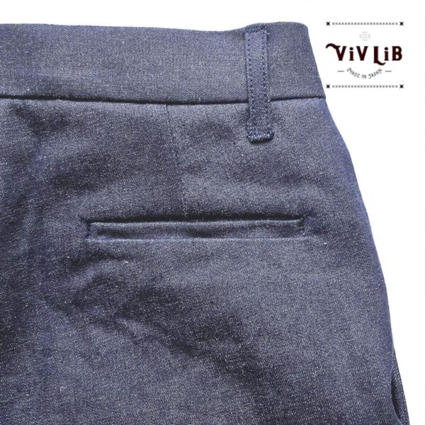 ・9.5oz・クラシックデザインのデニムハーフパンツ｜岡山セルビッチ使用