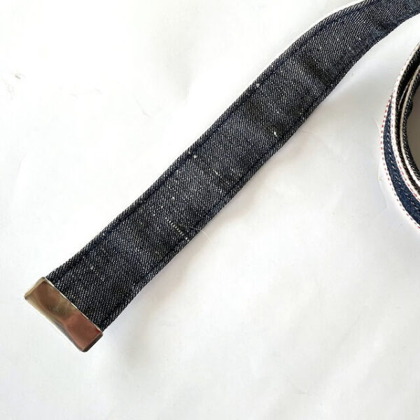 岡山産セルビッジデニムのGIベルト