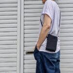 デニム好きのための岡山産セルビッチデニムのスマホショルダー