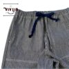 男女兼用 / 岡山セルビッジデニム ヒッコリーイージーパンツ