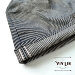 男女兼用 / 岡山セルビッジデニム ヒッコリーイージーパンツ