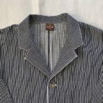 デニム好きのための岡山産セルビッジヒッコリージャケット★ユニセックス