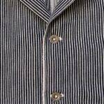 デニム好きのための岡山産セルビッジヒッコリージャケット★ユニセックス