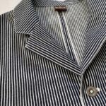 デニム好きのための岡山産セルビッジヒッコリージャケット★ユニセックス