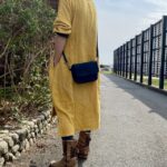 本藍セルビッチ岡山デニムのミニショルダーバッグ