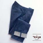 チノフィットセルビッチデニムパンツ〈定番ライン〉/本藍デニム