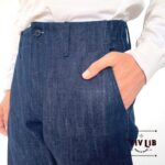 チノフィットセルビッチデニムパンツ〈定番ライン〉/本藍デニム