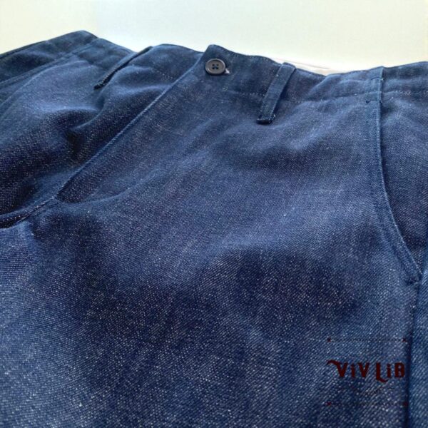 チノフィットセルビッチデニムパンツ〈定番ライン〉/本藍デニム