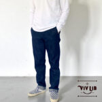 チノフィットセルビッチデニムパンツ〈定番ライン〉/本藍デニム