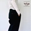 チノフィットセルビッチデニムパンツ〈定番ライン〉/ブラックデニム