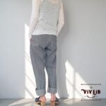 チノフィットセルビッチデニムパンツ〈定番ライン〉/ヒッコリーデニム