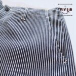 チノフィットセルビッチデニムパンツ〈定番ライン〉/ヒッコリーデニム