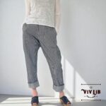 チノフィットセルビッチデニムパンツ〈定番ライン〉/ヒッコリーデニム