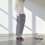 チノフィットセルビッチデニムパンツ〈定番ライン〉/ヒッコリーデニム