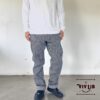 チノフィットセルビッチデニムパンツ〈定番ライン〉/ヒッコリーデニム