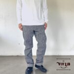 チノフィットセルビッチデニムパンツ〈定番ライン〉/ヒッコリーデニム