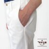 チノフィットセルビッチデニムパンツ〈定番ライン〉/ホワイトデニム