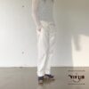 チノフィットセルビッチデニムパンツ〈定番ライン〉/ホワイトデニム