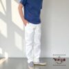 チノフィットセルビッチデニムパンツ〈定番ライン〉/ホワイトデニム
