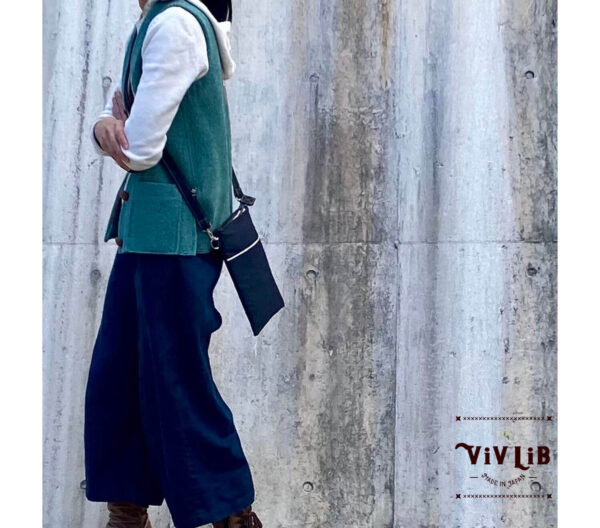 セルビッチデニムのサコッシュ・13.5oz・スマホショルダー