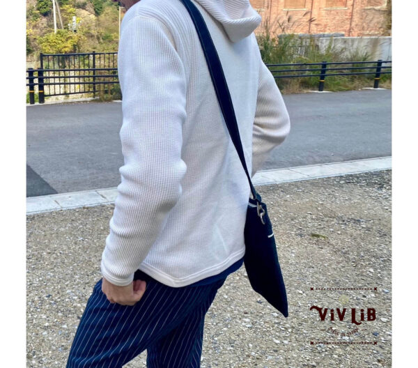 セルビッチデニムのサコッシュ・13.5oz・スマホショルダー