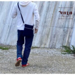 セルビッチデニムのサコッシュ・13.5oz・スマホショルダー