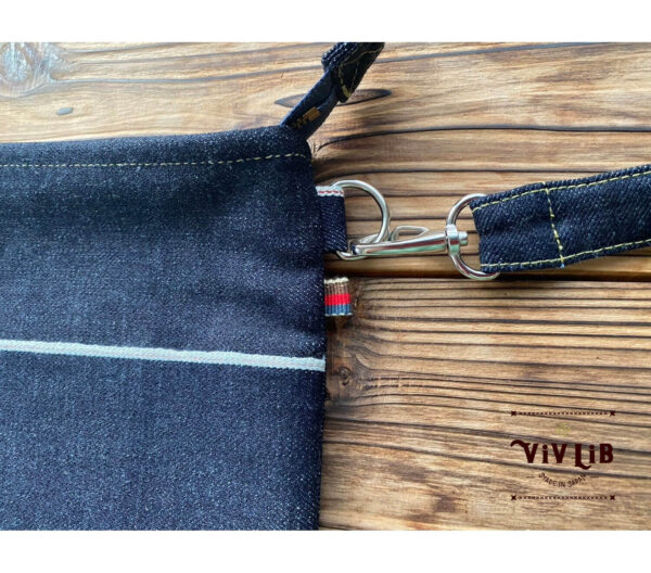 セルビッチデニムのサコッシュ・13.5oz・スマホショルダー