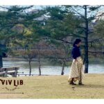 ジャガード織りオルテガ柄トレンチスカート