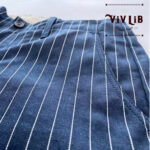 チノフィットセルビッチデニムパンツ〈定番ライン〉/ストライプデニム