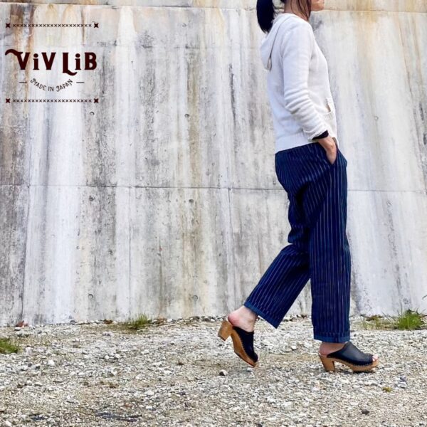 チノフィットセルビッチデニムパンツ〈定番ライン〉/ストライプデニム