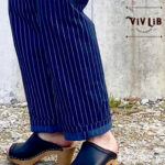 チノフィットセルビッチデニムパンツ〈定番ライン〉/ストライプデニム