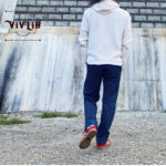 チノフィットセルビッチデニムパンツ〈定番ライン〉/ストライプデニム