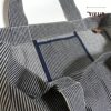 岡山デニム セルビッチ ヒッコリー トートバッグ 軽量 大きめ 折りたたみ可能 国産デニム エコバッグ風トート